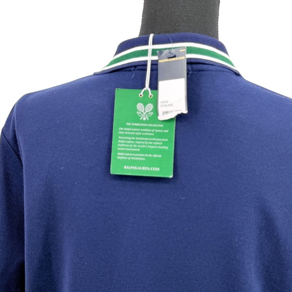 New Polo Ralph Lauren Women's Polo Shirt Wimbledon Collection Large Pony Medium - Picture 4 of 11
